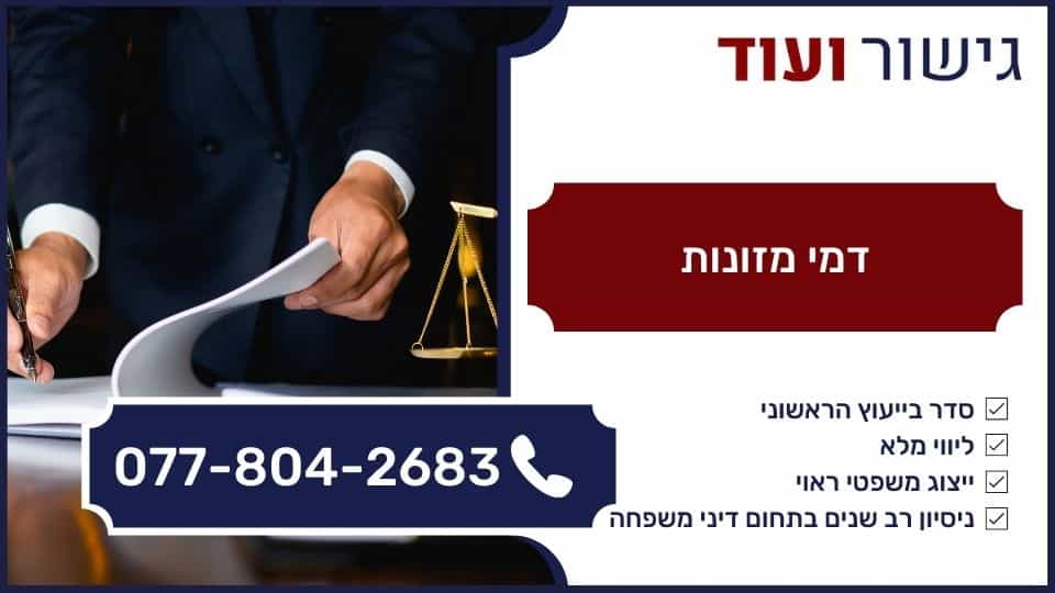 דמי מזונות